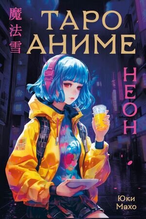 _Карты гадальные(Эксмо) Таро Аниме неон (80карт+рук-во) (Юки Махо)