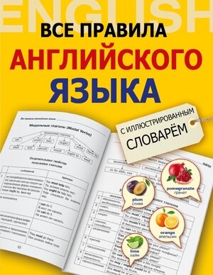 Англ.яз.(АСТ)(тв/м) Все правила с илл.словарем (Державина В.А.)