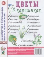 ЗнакомствоСОкружМиромИРазвитиеРечи Цветы в картинках Нагляд.пос.д/педагогов,логопедов,воспитателей и родителей